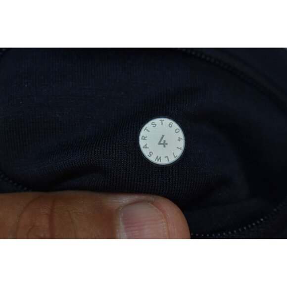 Lululemon Colour Me Quick Women's Leggings Size 4 Navy Blue Nulux 7/8 Tight 25" - Picture 13 of 16